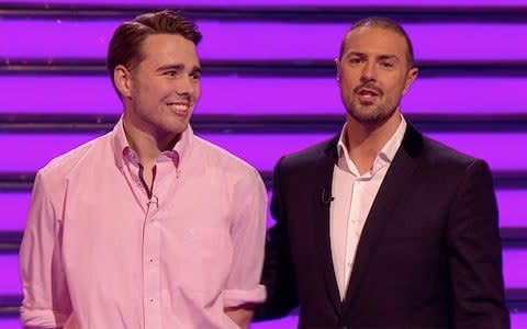Charlie Watkins joined show host Paddy McGuinness before winning a date