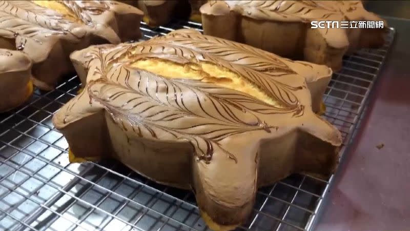 台南老餅鋪的烏龜造型蛋糕已熱銷40年。