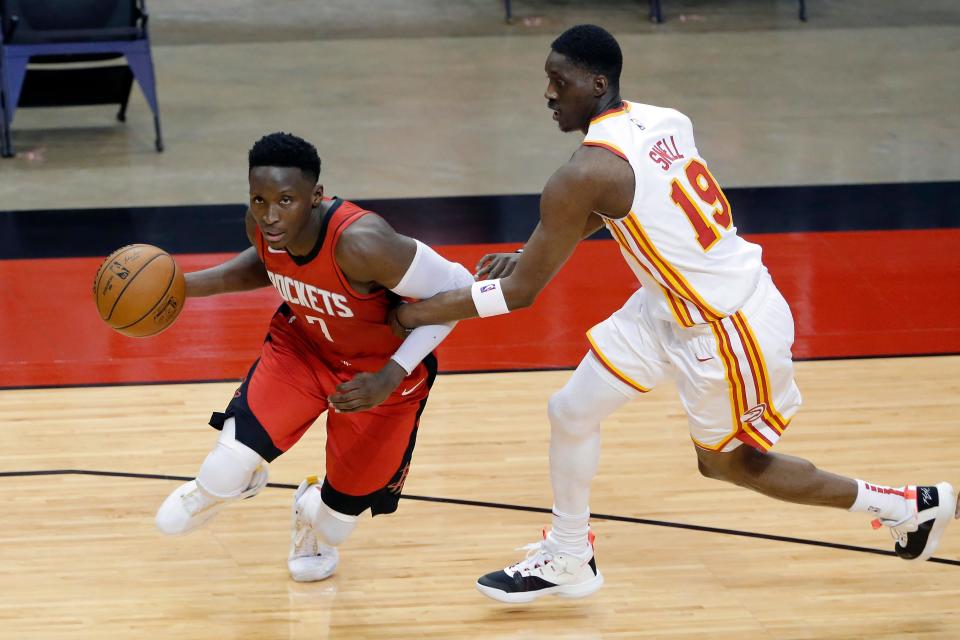 The Rockets compelled to trade Victor Oladipo before they lost him in free agency.