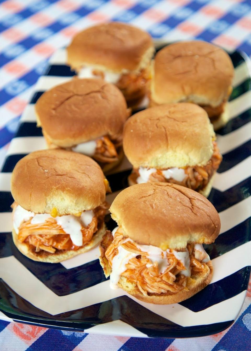 Buffalo Chicken Sliders