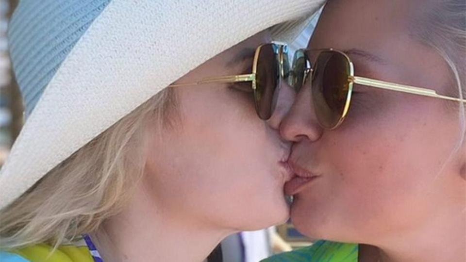 Rebel Wilson Shares a Kiss with Girlfriend Ramona Agruma