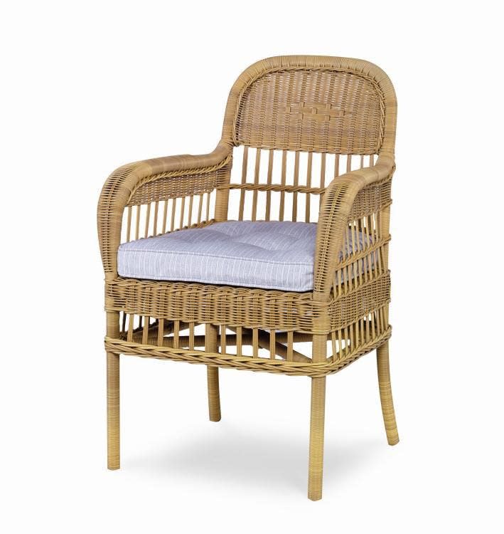 Mainland Wicker Dining Arm Chair