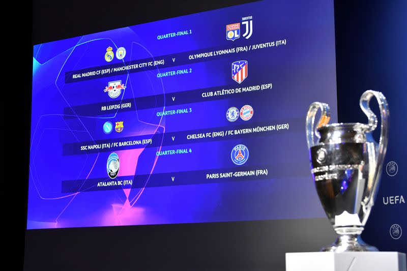 Champions League Quarter-Final and Semi-Final Draw