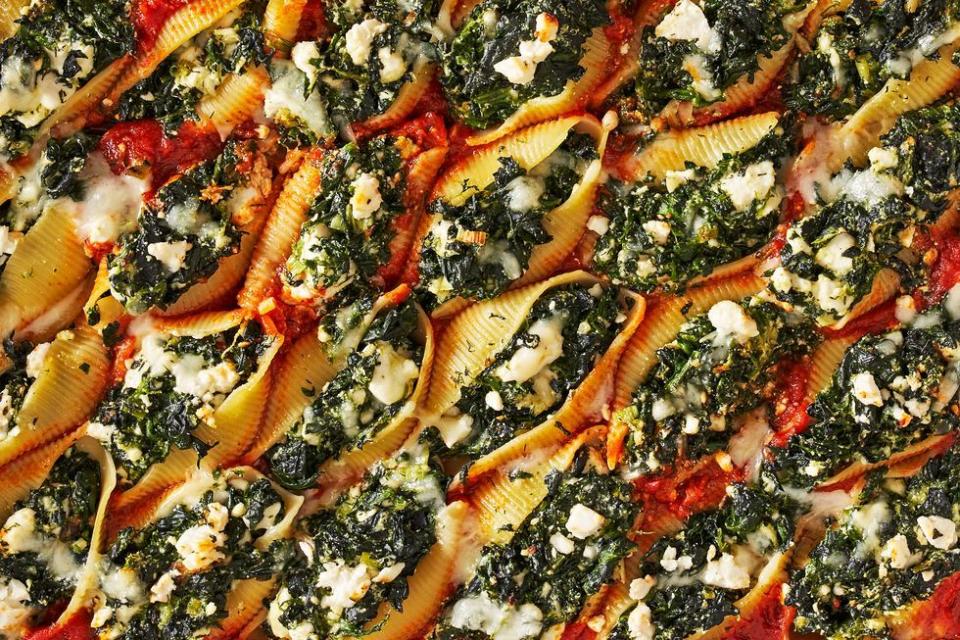 spanakopita stuffed shells