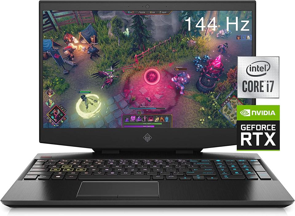 The HP Omen 15 Gaming Laptop.