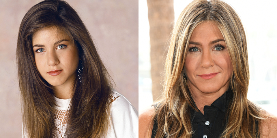 Jennifer Aniston's Hair Has Changed a Lot Since Her First Big Gig