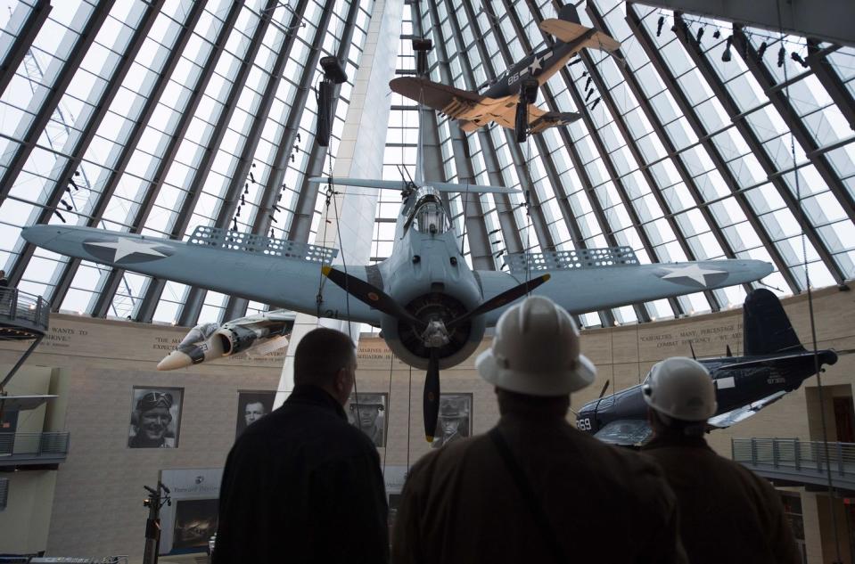 <p><a href="https://www.usmcmuseum.com/" rel="nofollow noopener" target="_blank" data-ylk="slk:National Museum of the Marine Corps;elm:context_link;itc:0;sec:content-canvas" class="link ">National Museum of the Marine Corps </a></p><p>Head to Triangle, Virginia to find this remarkable building that spotlights the Marine Corps and their valuable role in American history. </p>