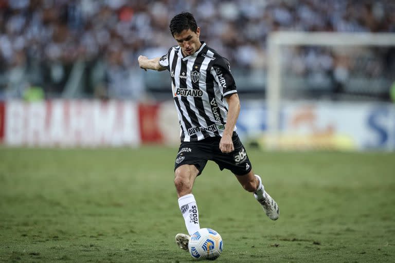 Ignacio Fernández, una de las figuras de Atletico Mineiro, que será dirigido por el Turco Mohamed