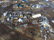 <p>The Oceti Sakowin protest camp near the site of the Dakota Access pipeline in Cannon Ball, N.D. Gov. Doug Burgum and the U.S. Army Corps of Engineers have set a Feb. 22 deadline for demonstrators to vacate and clean up the camp. (Photo: North Dakota Joint Information Center/handout via Reuters) </p>