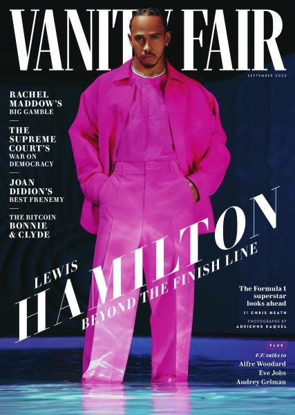 Lewis Hamilton Vanity Fair cover