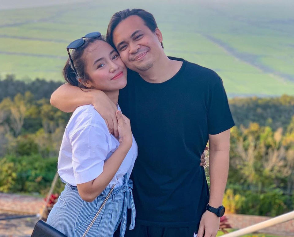 In an Instagram post, local actress, Ika Nabella confessed that she is proud of her husband’s weight-loss progress. — Photo courtesy of Instagram/ikanabella