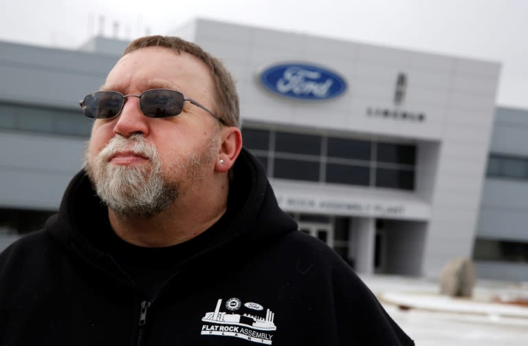 Ford employee Jeff Brown says workers have to wait longer to gain benefits and are worried about their long-term futures