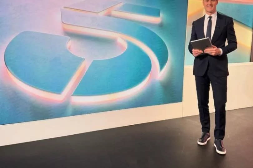 Dan's shoes caused a stir -Credit:Dan Walker Instagram