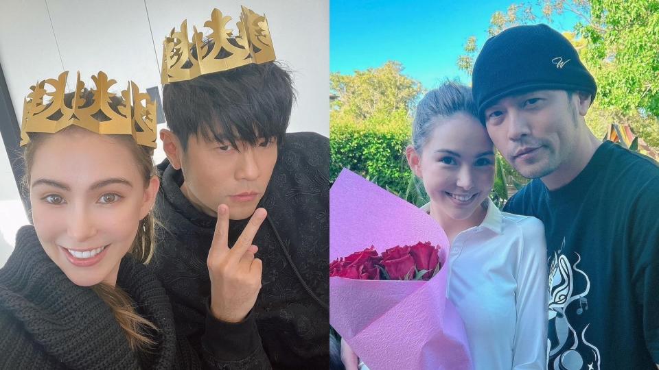 周杰倫昆凌為花蓮地震低調捐500萬。（翻攝 IG hannah_quinlivan（左）、jaychou）