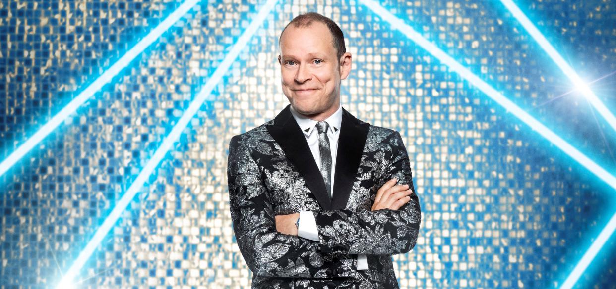 Robert Webb dropped out of the BBC dance contest in week three. (BBC)