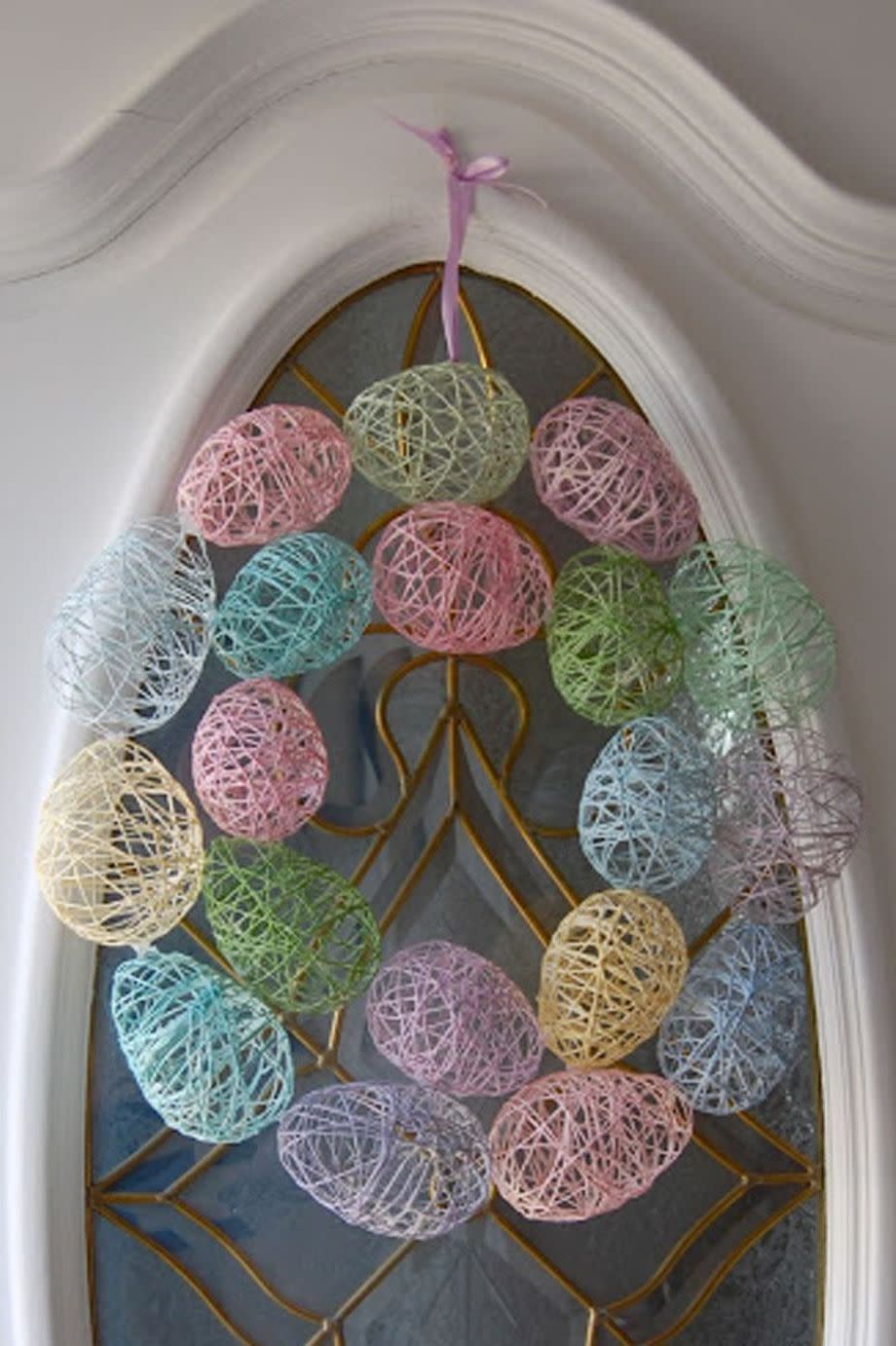 Easter Egg Wreath