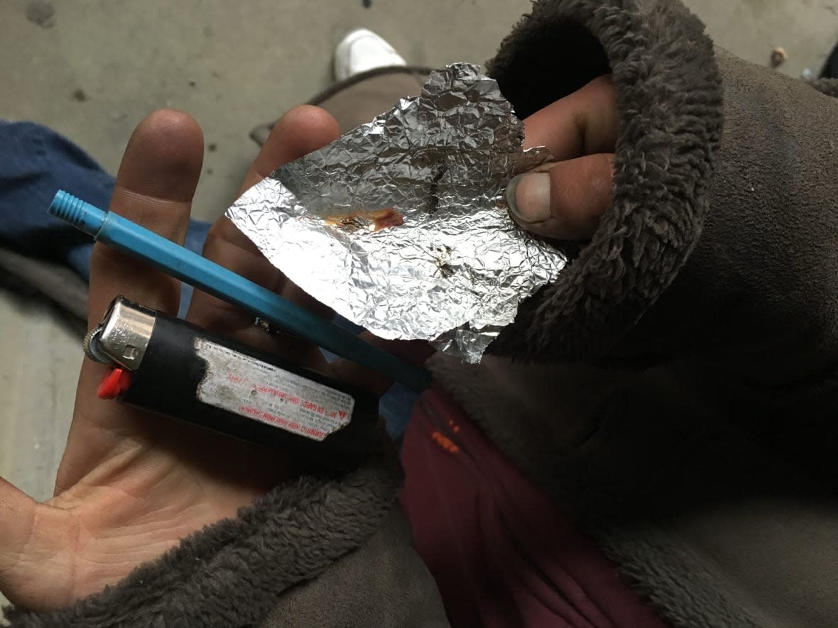 The majority of illicit drug deaths in every Health Service Delivery Area in the province were caused by smoking, according to 2021 figures from the B.C. Coroners Service. (Elizabeth Withey/CBC - image credit)