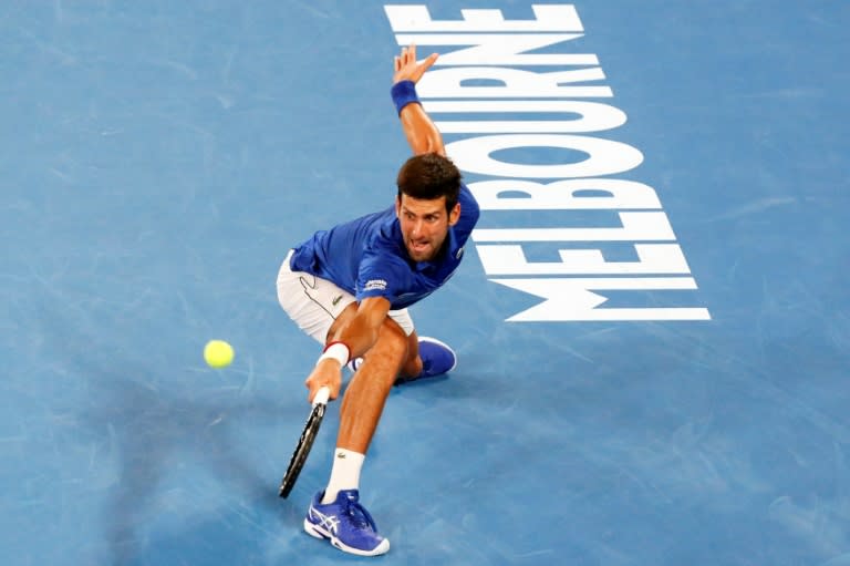 Serbia's Novak Djokovic is gunning for a seventh Melbourne Park title