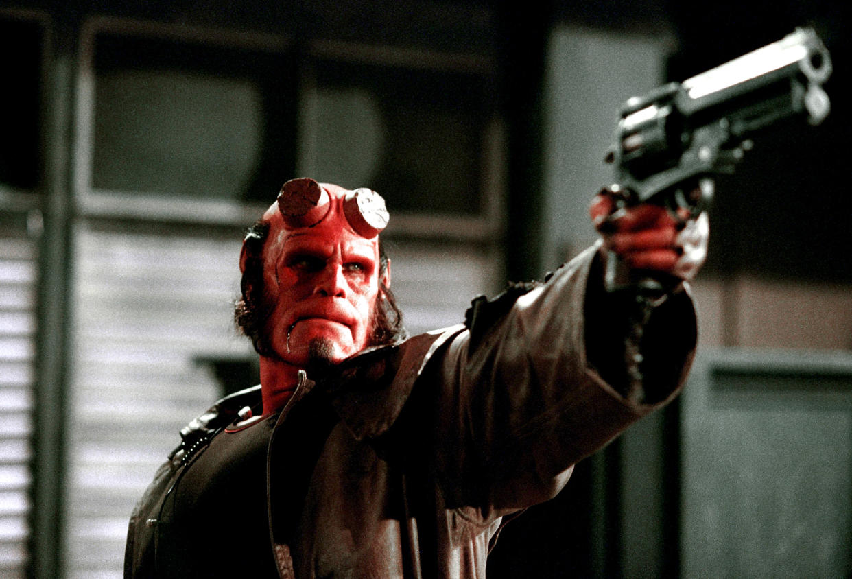 HELLBOY, Ron Perlman, 2004, (c) Columbia/courtesy Everett Collection