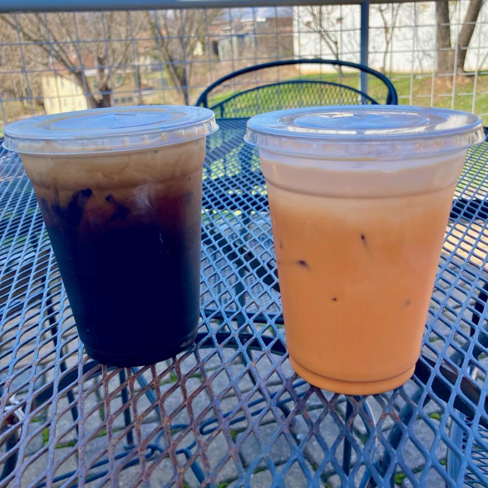 A Thai coffee and tea made from scratch and with recipes made by Thanaphon Theerarat, chef and owner of the new Bee Thai Kitchen.