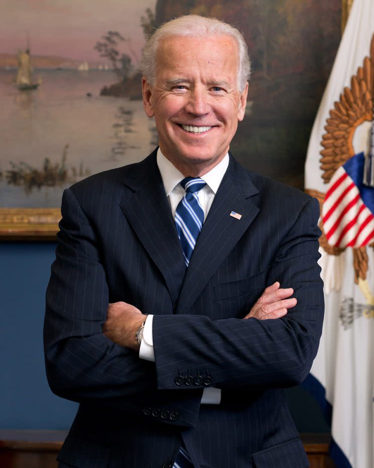 Vice President Joe Biden spoke about It's On Us. (Photo by David Lienemann/The White House via Getty Images)