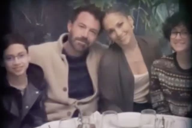 Jennifer Lopez/Instagram Jennifer Lopez and Ben Affleck celebrating twins Emme and Max's birthdays.