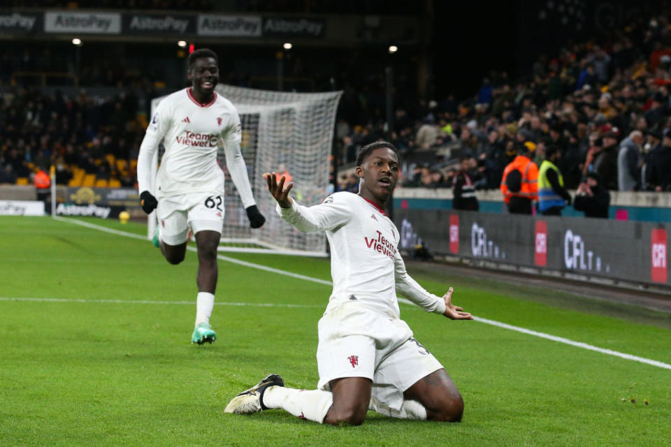 Mainoo, who was nominated for New England, scored two goals in 20 appearances for United this season