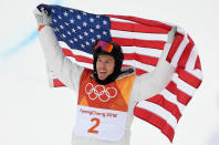 <p><strong>For what:</strong> <a rel="nofollow noopener" href="http://people.com/sports/winter-olympics-2018-shaun-white-wins-third-gold-medal-halfpipe/" target="_blank" data-ylk="slk:men's halfpipe snowboarding;elm:context_link;itc:0;sec:content-canvas" class="link ">men's halfpipe snowboarding</a> <strong>When:</strong> Feb. 14</p>