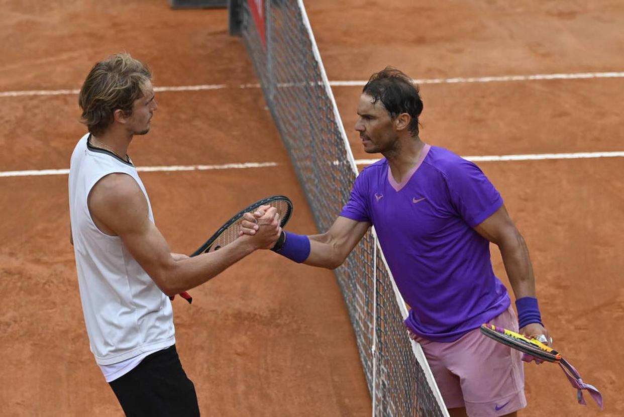 Revanche! Zverev gegen Nadal chancenlos