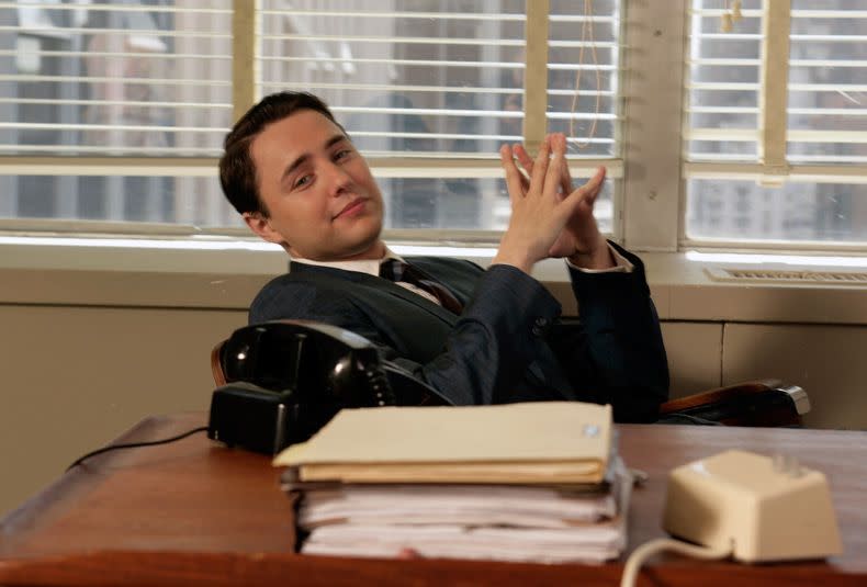 <p>Love him, or hate him, Pete Campbell is a truly unforgettable character. His vain attempts to live his life in the same fashion as Don Draper lead him into so much glorious trouble.</p>