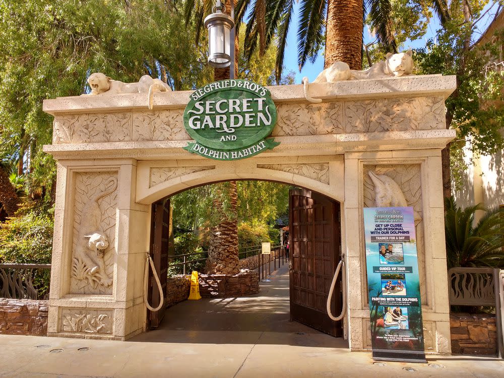 The Mirage Secret Garden and Dolphin Habitat.