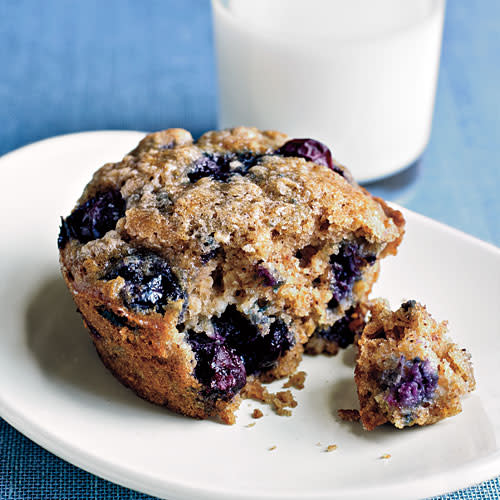 Blueberry and Oatmeal Muffins