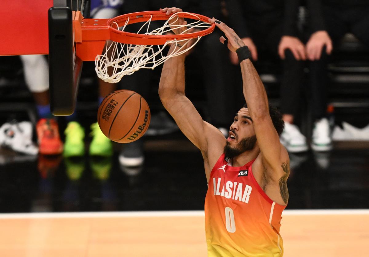 2023 NBA All-Star Game MVP: Celtics' Jayson Tatum earns honor after setting  scoring record with 55 points 