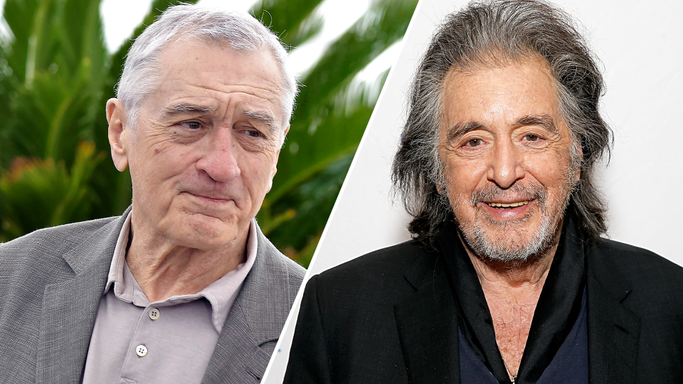 Robert DeNiro and Al Pacino welcome babies despite their age.  Do humans have biological clocks?  (Pictures: Getty Images)