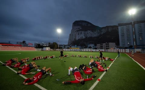 Victoria Stadium - Revealed: The inside story of how Gibraltar has stunned football - Credit: JULIAN SIMMONDS