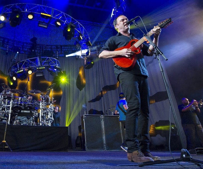 Dave Matthews Band performs in 2013 at Klipsch Music Center in Noblesville, Ind.