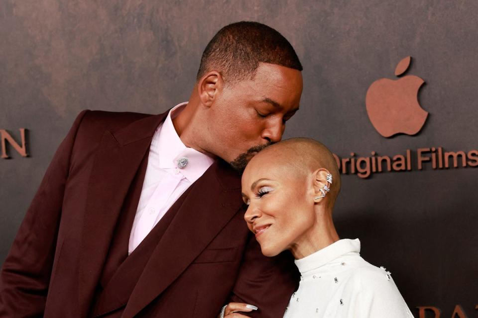 Will Smith and Jada Pinkett Smith (AFP via Getty Images)