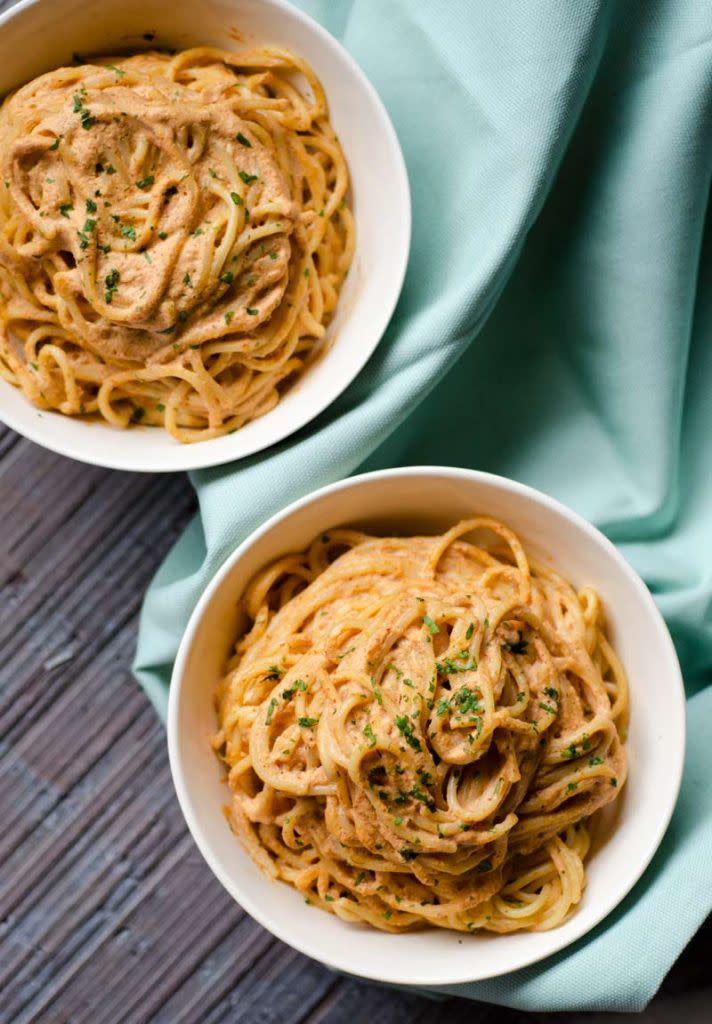 Vegan Creamy Chipotle Pasta