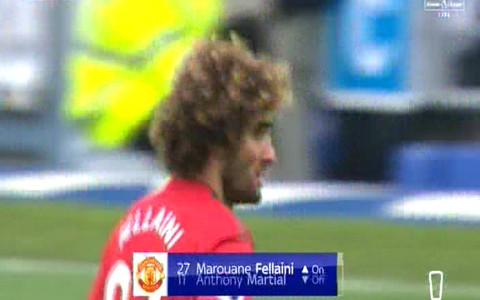 Fellaini - Credit: Sky Sports