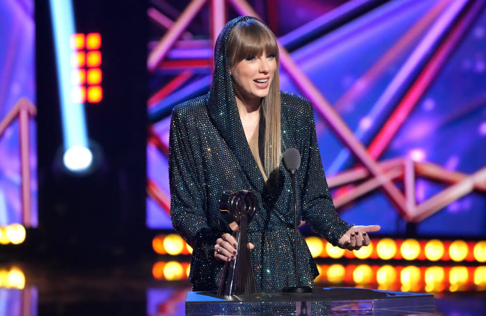 Taylor Swift took home six prizes at the iHeartRadio Music Awards credit:Bang Showbiz