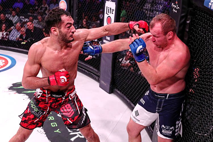 Gegard Mousasi Takes a Beating But Wins Bellator MMA Debut 
