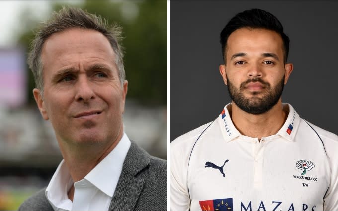 Michael Vaughan and Azeem Rafiq - BBC under pressure to reinstate Michael Vaughan as Azeem Rafiq says furore 'made bigger' than necessary