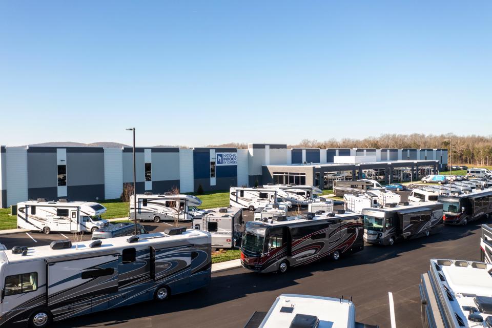 The National Indoor RV Centers new facility on Aubrey Drive in Lebanon.