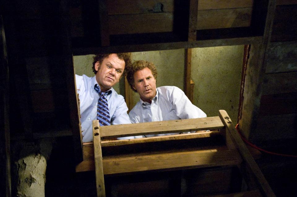 <h1 class="title">STEP BROTHERS, from left: John C. Reilly, Will Ferrell, 2008, © Columbia/courtesy Everett Collection</h1><cite class="credit">Everett Collection</cite>