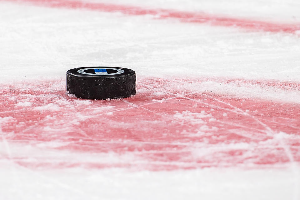 North Dakota lost a 5OT heartbreaker to Minnesota Duluth, who will now go to the Frozen Four. (Photo by Dave Reginek/Getty Images)