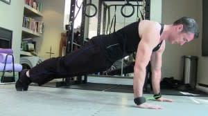 Push-up with plus exercise – Human Kinetics Canada