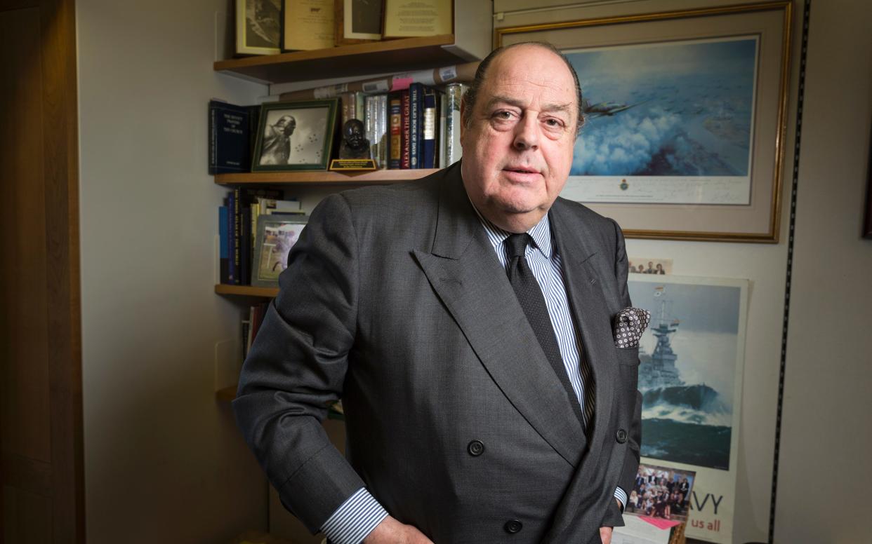 Nicholas Soames called Boris Johnson a 'mugwump' -  Andrew Crowley 