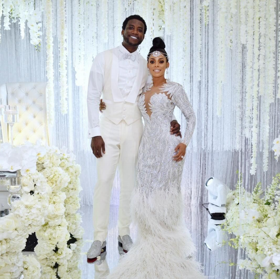 <p>They do! The rapper (real name: Radric Davis) made the big announcement that he and Keyshia Ka’oir tied the night on Tuesday. “Mr. and Mrs. Davis 10/17/17 we married,” he captioned their wedding pic. The lavish event was held at the Four Seasons in Miami, with celebrity guests like Sean “Diddy” Combs, <em>Real Housewives of Atlanta</em> star Kim Zolciak-Biermann, and Karrueche Tran in attendance. (Photo: <a rel="nofollow noopener" href="https://www.instagram.com/p/BaX9lPiDdVr/?taken-by=laflare1017" target="_blank" data-ylk="slk:Gucci Mane via Instagram;elm:context_link;itc:0;sec:content-canvas" class="link ">Gucci Mane via Instagram</a>) </p>