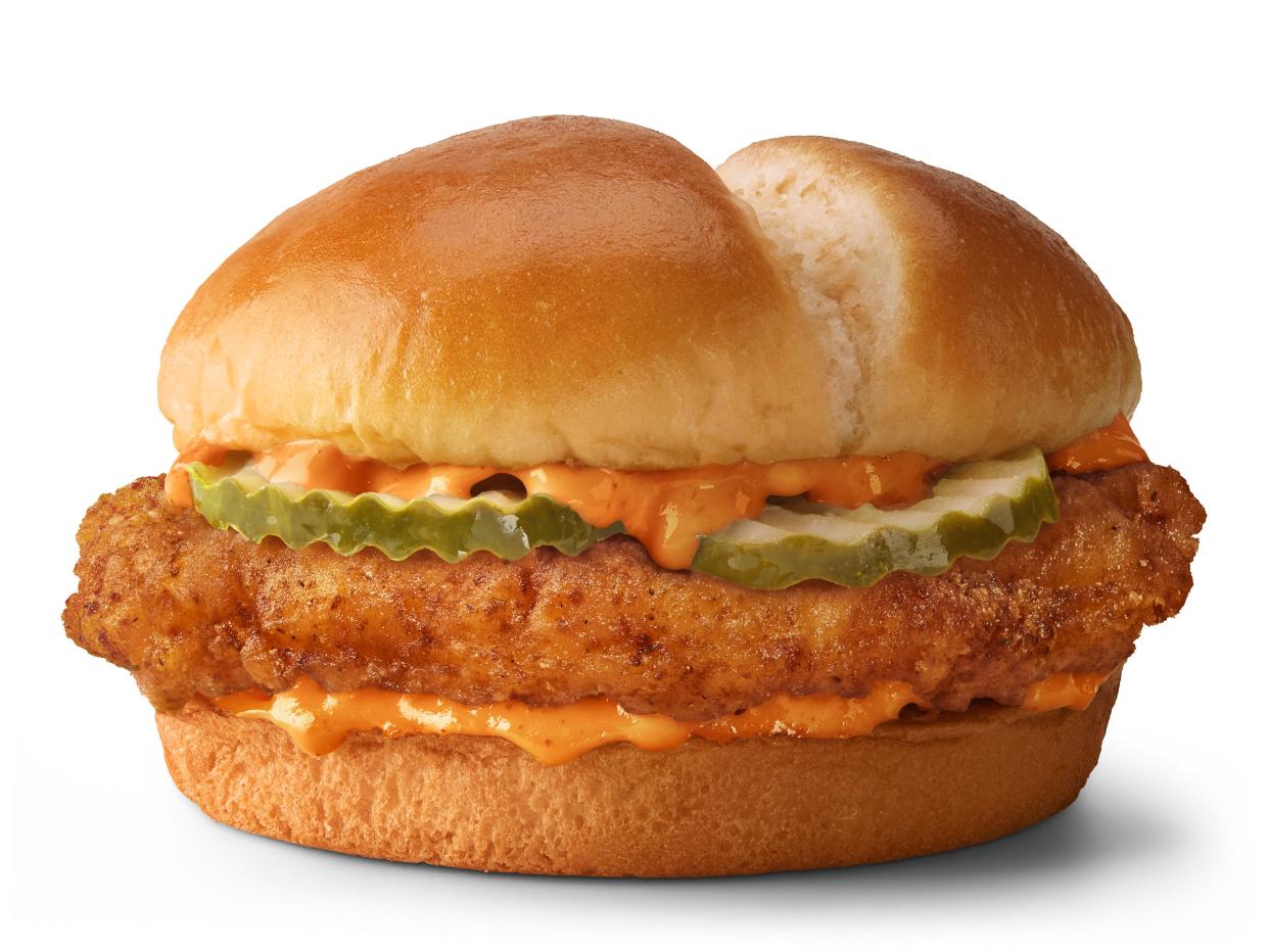 McDonald’s Spicy Crispy Chicken Sandwich