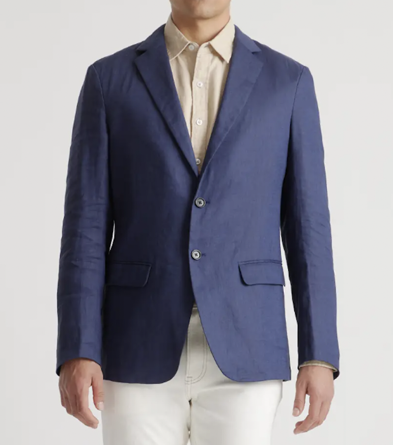 <p><a href="https://go.redirectingat.com?id=74968X1596630&url=https%3A%2F%2Fwww.quince.com%2Fmen%2F100-european-linen-blazer-1%3Fcolor%3Ddeep-navy%26gender%3Dmen%26tracker%3Dcollection_page__men%252Fjackets__Lightweight%2BJackets__3&sref=https%3A%2F%2Fwww.esquire.com%2Fstyle%2Fmens-fashion%2Fg40167209%2Fbest-linen-suits-for-men%2F" rel="nofollow noopener" target="_blank" data-ylk="slk:Shop Now;elm:context_link;itc:0;sec:content-canvas" class="link rapid-noclick-resp">Shop Now</a></p><p>100% European Linen Blazer</p><p>quince.com</p><p>$99.90</p>